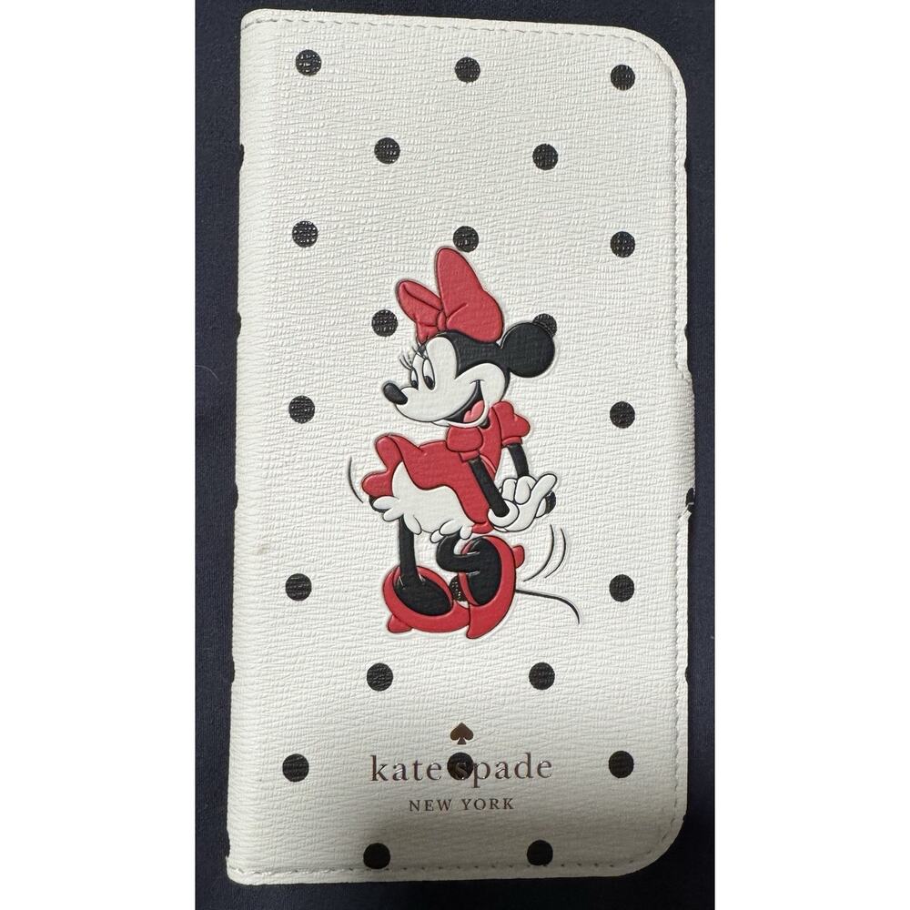 Kate Spade Disney Minnie Mouse Magnetic Folio iPhone 13/14 Case
